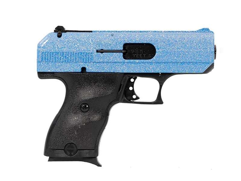 Handguns Hi Point Firearms C 9 9mm C-9 9MM BLUE SPARKLE 8+1 3.5" • STRIKER FIRE PISTOL